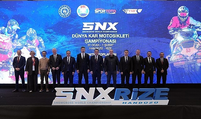 SNX Türkiye Dünya Kar Motosikleti Şampiyonası   Rize Handüzü’nde