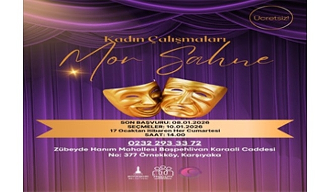 İzmirli kadınlar Mor Sahne’de buluşuyor