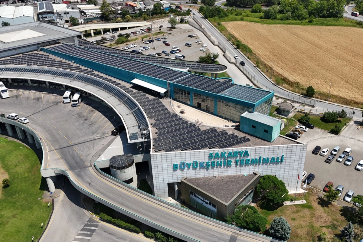 Sakarya'dan sürdürülebilirlik hamlesi... Terminal GES binalarına hizmet üretiyor