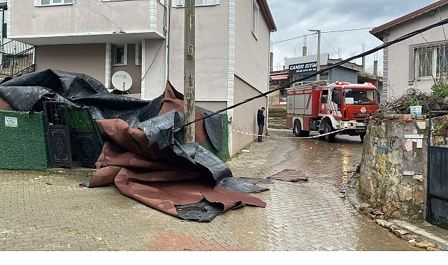 Fırtına mağdurlarına Büyükşehir sahip çıktı