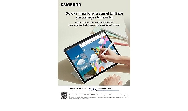 Samsung’dan sömestr tatiline özel Galaxy Tab S10 FE tabletlerde indirim avantajı 