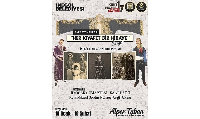 “Zarafetin Mirası” Sergisi İnegöl’de Kapılarını Açıyor