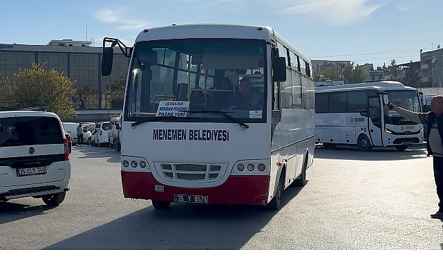 Menemen’de ulaşımın yıldızı ücretsiz ring servisler
