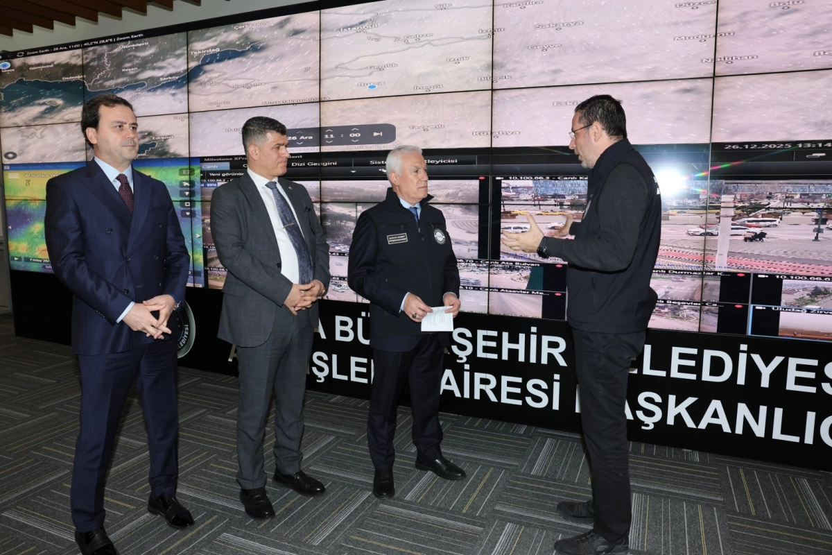 Bursa Büyükşehir'de kar alarmı