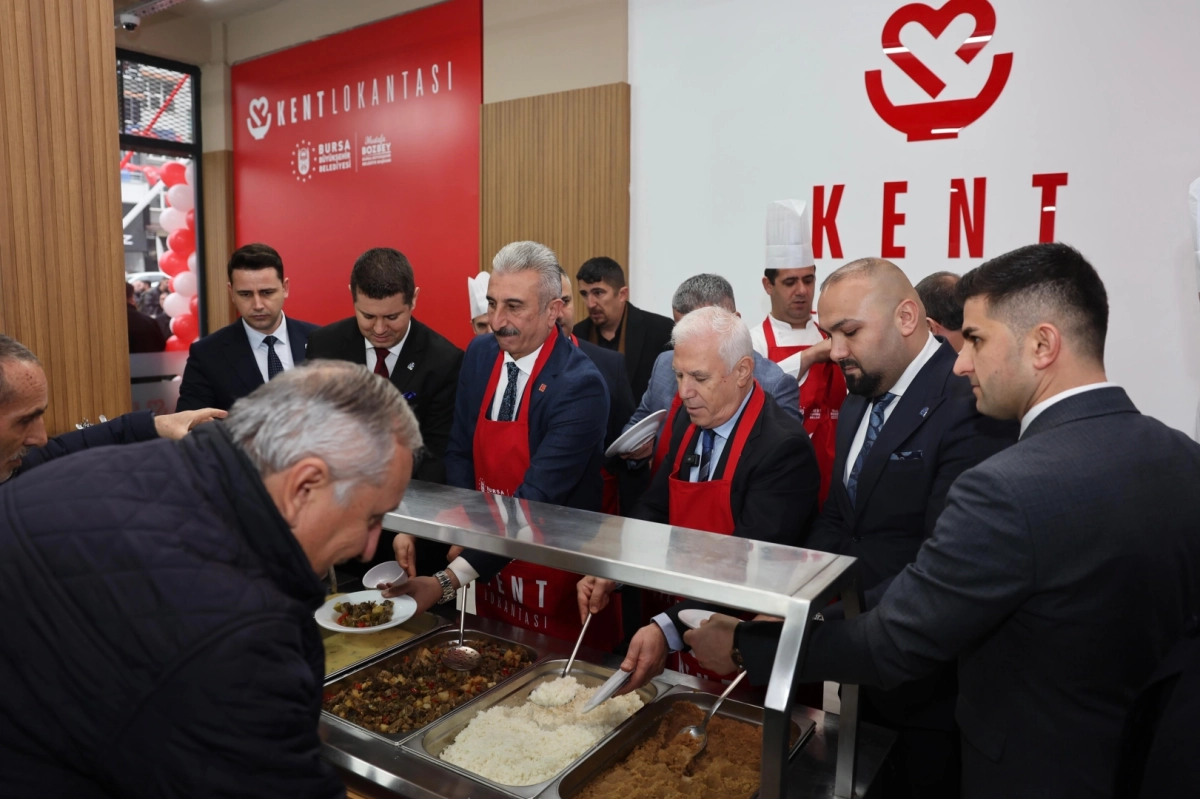 Bursa'da uygun fiyatlı sofralar yayılıyor... Bir Kent Lokantası da  Yiğitler'e