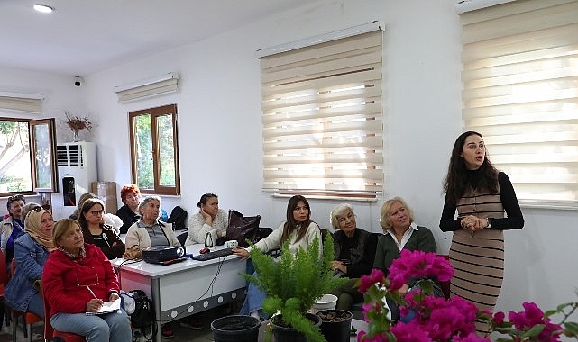 Büyükşehir’den yaş almış bireylere evde çiçek yetiştiriciliği eğitimi