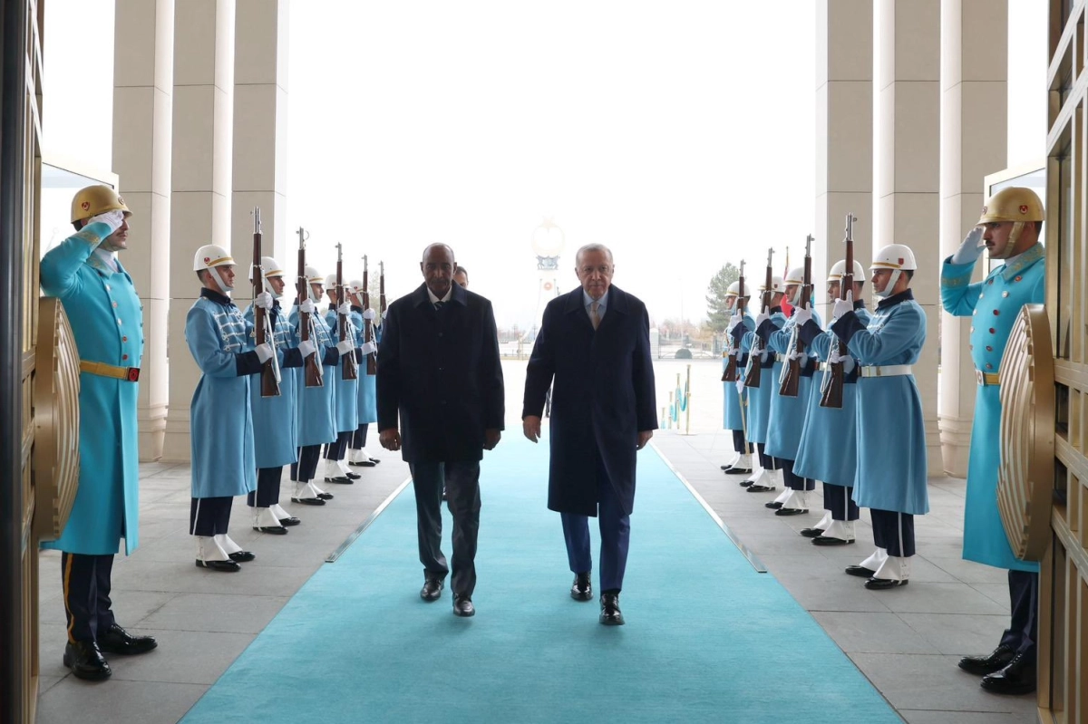 Cumhurbaşkanı Erdoğan, Sudan liderini ağırladı