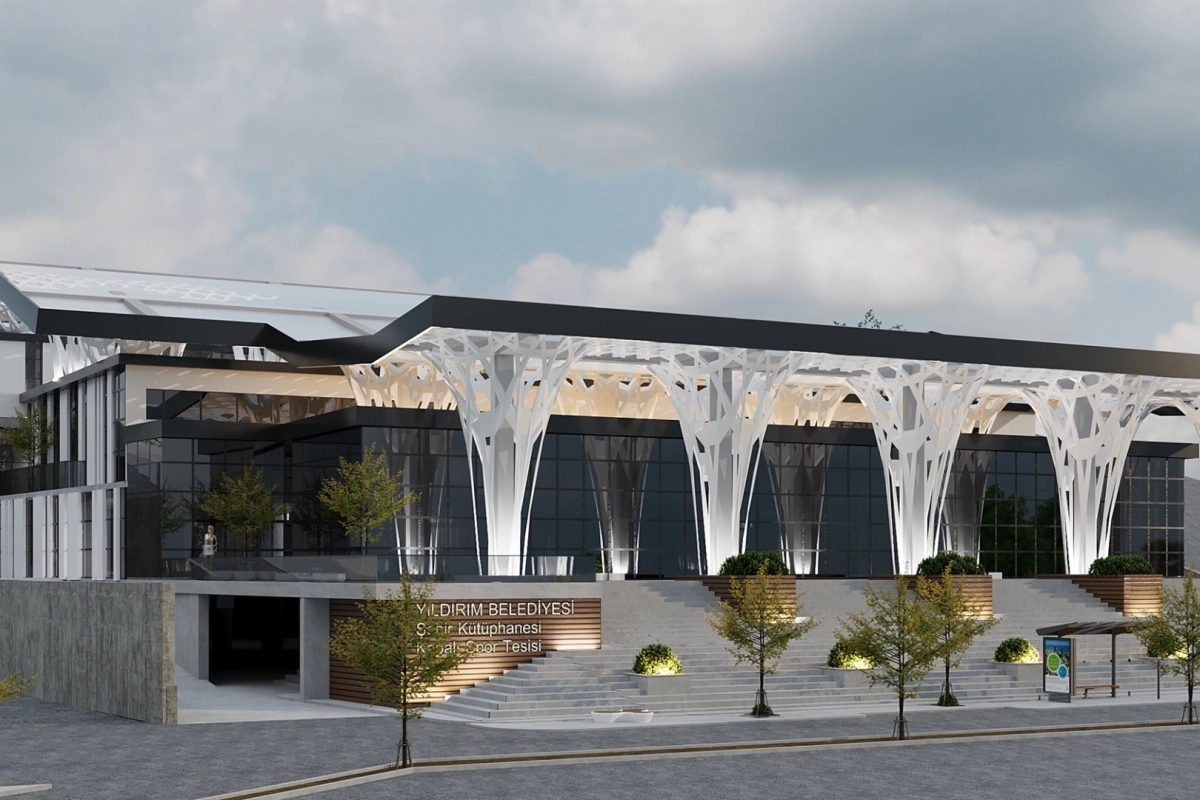 Bursa Yıldırım’da 5 yıldızlı gençlik ve spor merkezi yükseliyor