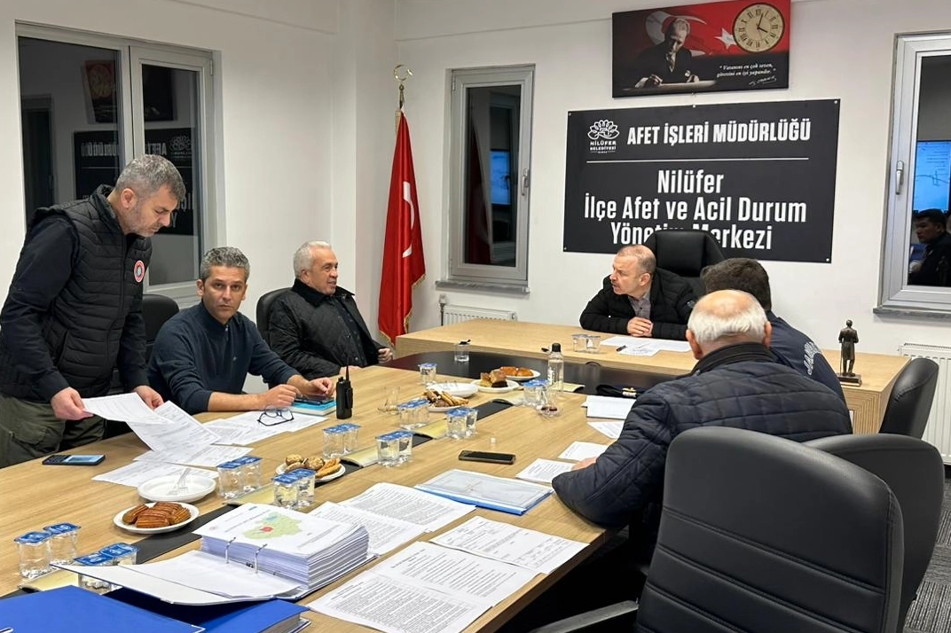 Bursa'da Nilüfer’de afetlere karşı hazırlık tatbikatı