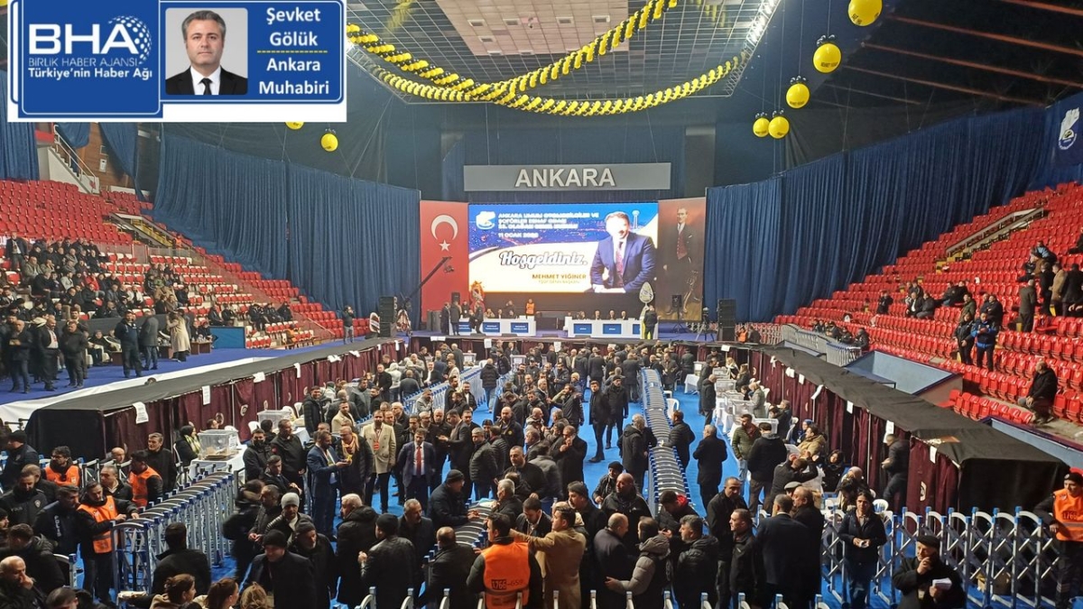 Ankara Umum Otomobilciler ve Şoförler Esnaf Odası Genel Kurulu'nda Mehmet Yiğiner güven tazeledi