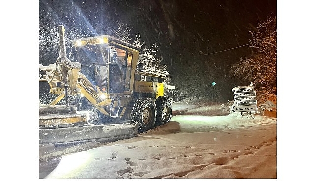 Kocaeli Büyükşehir’den kar teyakkuzu