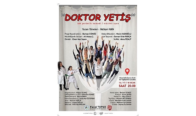 Milas Belediyesi ‘Doktor Yetiş’ Adlı Tiyatro Oyununu İzleyicilerle Buluşturacak