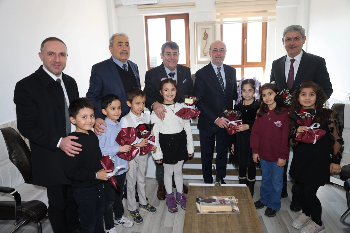 Konya Selçuklu'da karne sevinci