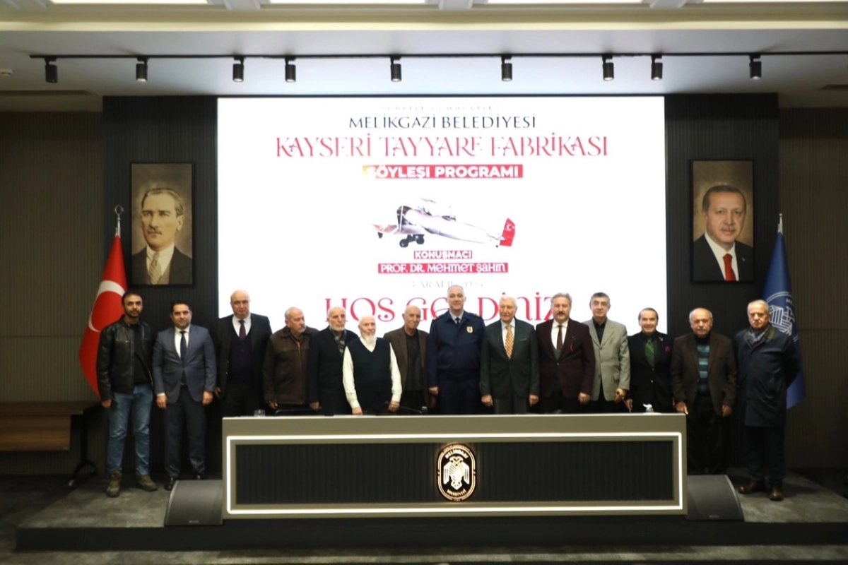 Kayseri Melikgazi'de havacılık masaya yatırıldı