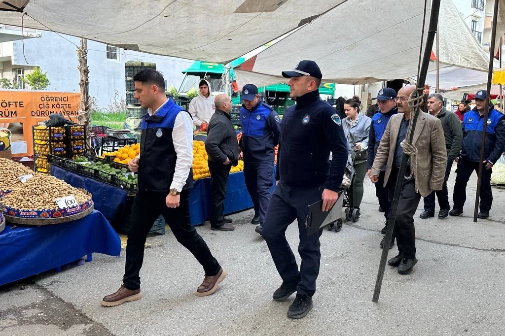 Kocaeli Çayırova’da pazar denetimi