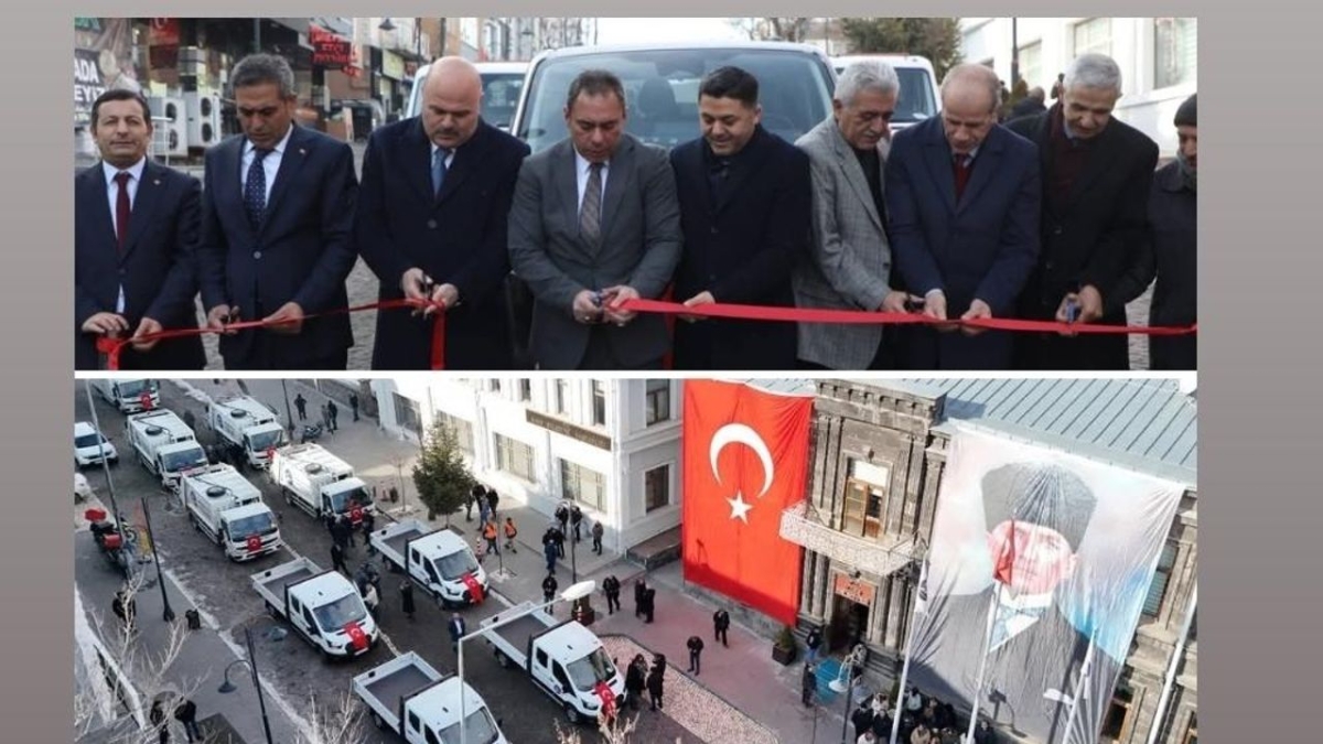 Kars Belediyesi araç filosunu yeniledi: 
