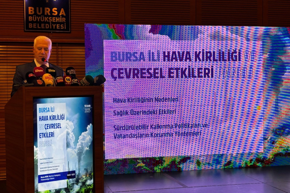 Bursa'da hava kirliliği alarmı! 