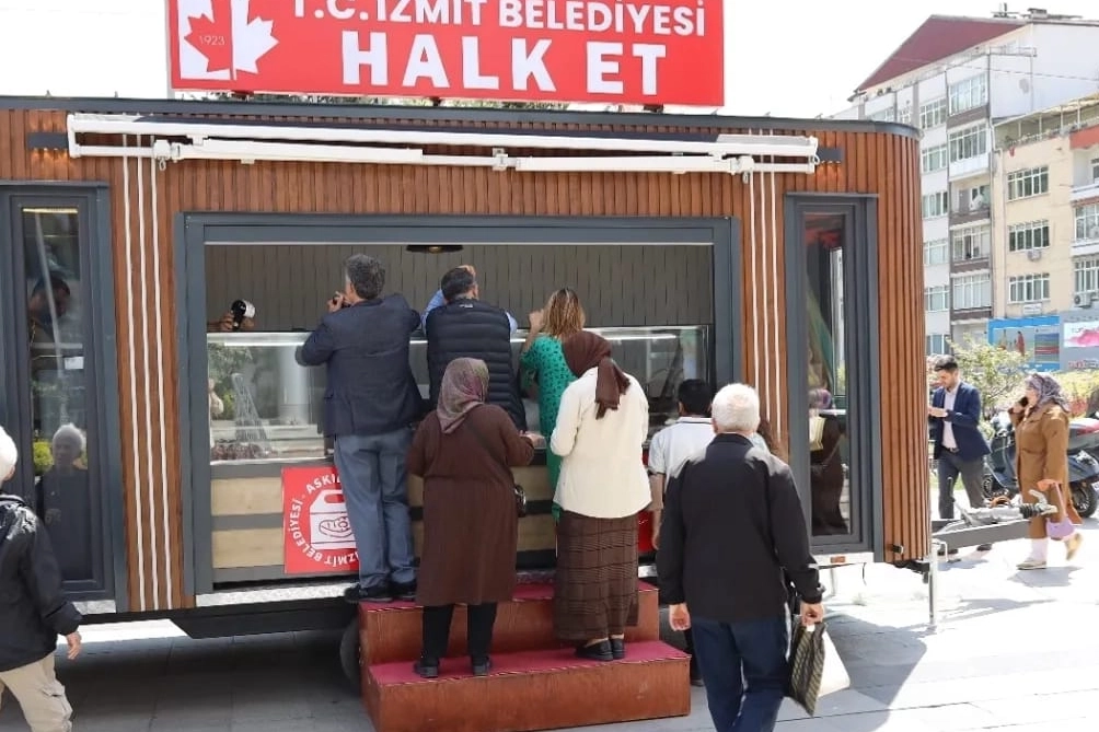 Kocaeli İzmit Halk Et Aracı bugün Kuruçeşme’de