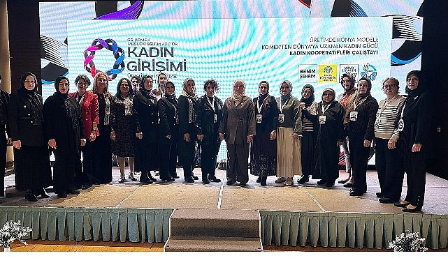 Konya Büyükşehir’den Kadın Gücüne Destek  KOMEK’ten 