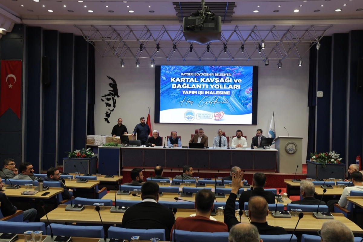 Kayseri Kartal Kavşağı'nda ihale zamanı