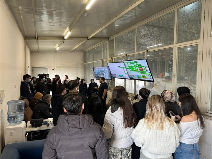 PAÜ Öğrencilerinden Kumkısık Atık Bertaraf Tesisi’ne Eğitim Ziyareti