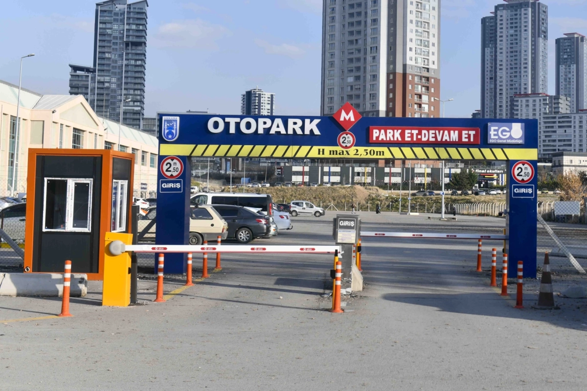 Ankara’da “Park Et Devam Et” uygulaması 3 noktada hizmet veriyor