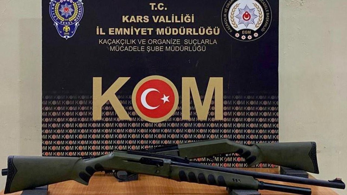 Kars’ta Yasa Dışı Silah Ticareti Operasyonu: 10 Şahıs Hakkında idari İşlem başlatıldı