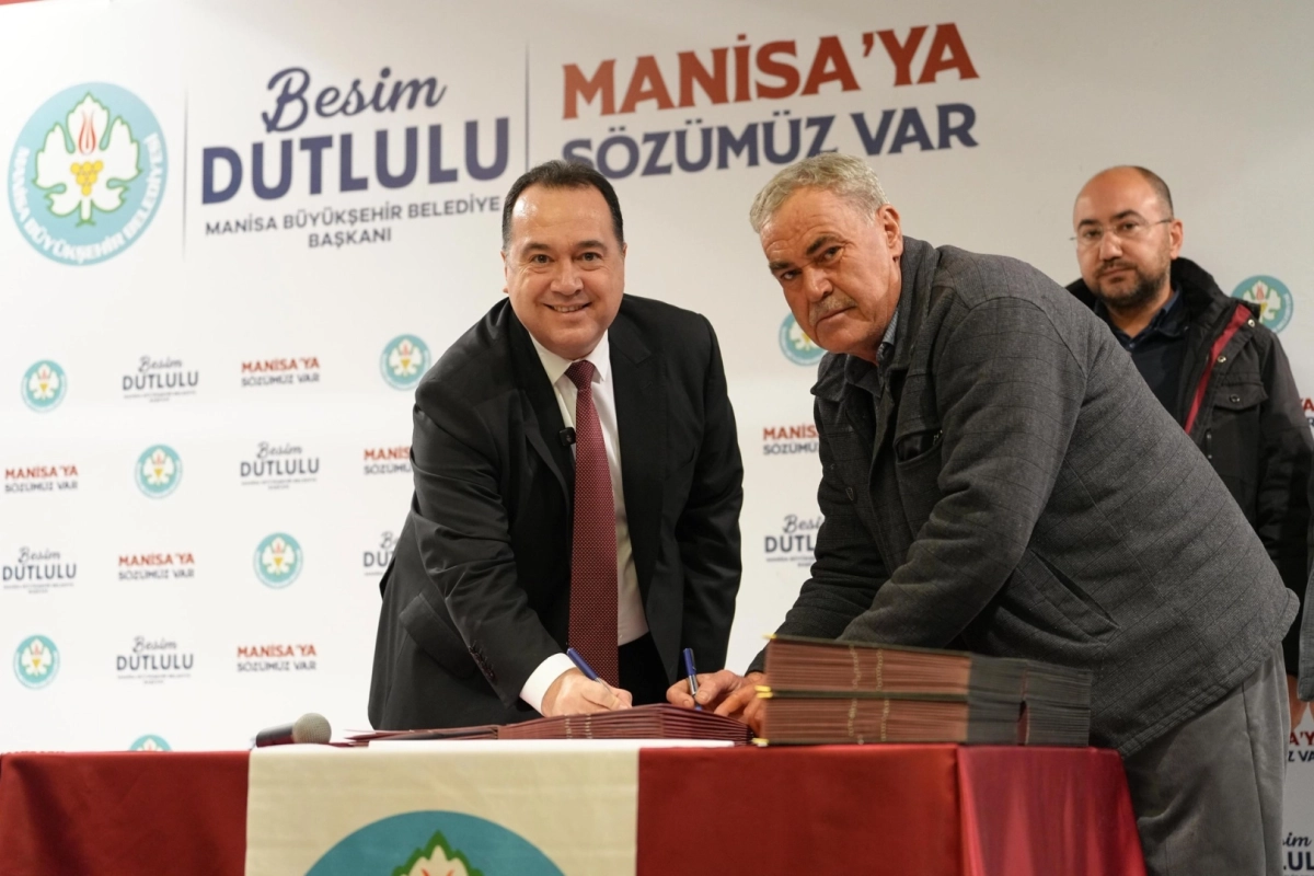 Manisa'dan üreticiye 57 milyon TL'lik destek... 2026’da damla sulama desteği geliyor