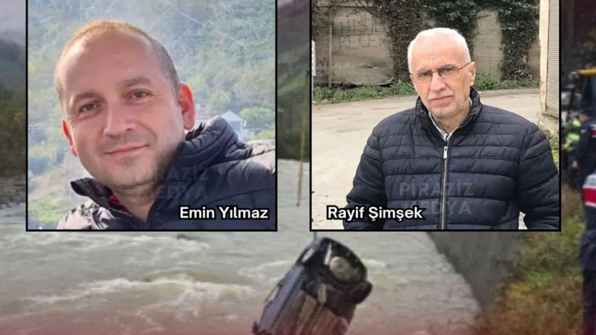 Giresun'da dereye uçan araçta iki kişi hayatını kaybetti