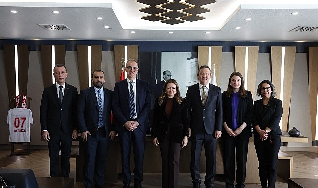 Dünya bankası heyetinden Başkan Vekili Büşra Özdemir’i ziyaret 