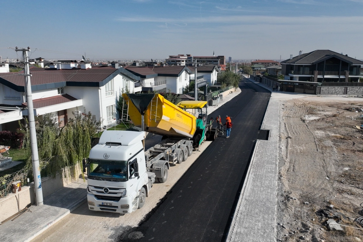 Konya Selçuklu'da ulaşıma üst yapı katkısı