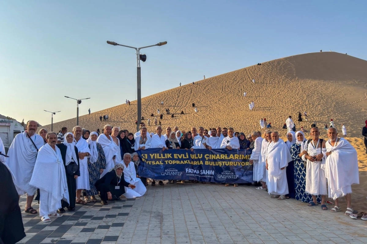 Umre ziyaretinde ikinci kafile Gaziantep'e döndü
