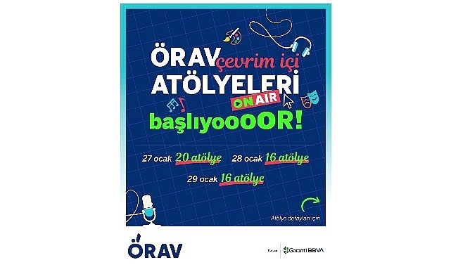 Takvimlere Sığmayan Bir Öğrenme Yolculuğu Başlıyor:  ÖRAV Çevrim İçi Atölyeleri Yıl Boyunca Öğretmenlerle