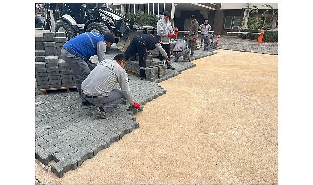 Kemer’de altyapı çalışmaları sürüyor 