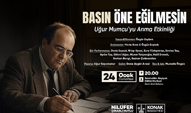 Uğur Mumcu Konak’ta anılacak