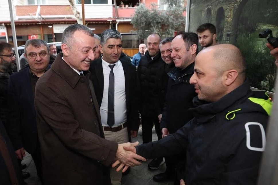 Başkan Büyükakın, Körfez Taşköprülüler’e misafir oldu