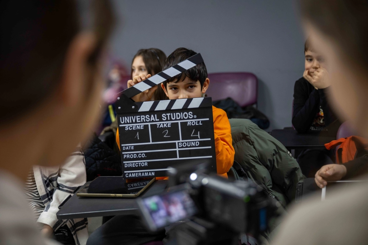 Minik yönetmenler Bornova’da yetişiyor