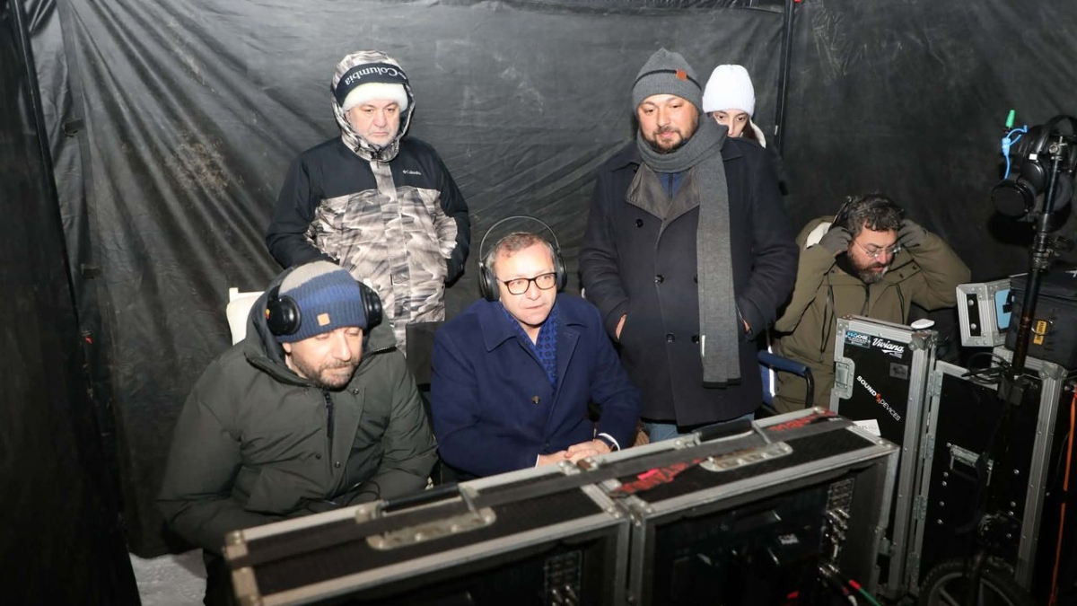 Kars Valisi Ziya Polat’tan “Veliaht” dizisi setine ziyaret