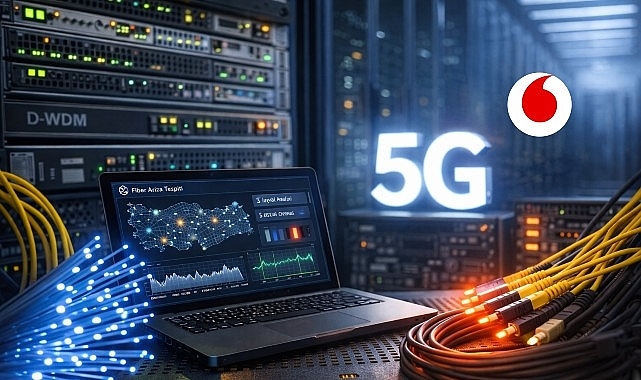 Vodafone’dan 5G Yolunda Fiber Optik Omurga Şebeke Operasyonlarında Yapay Zekalı Yeni Adım