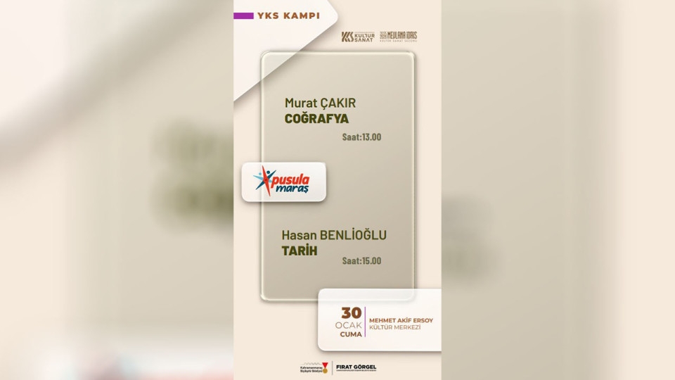 Büyükşehir’in YKS Kampı Coğrafya ve Tarih Dersleriyle Sona Eriyor