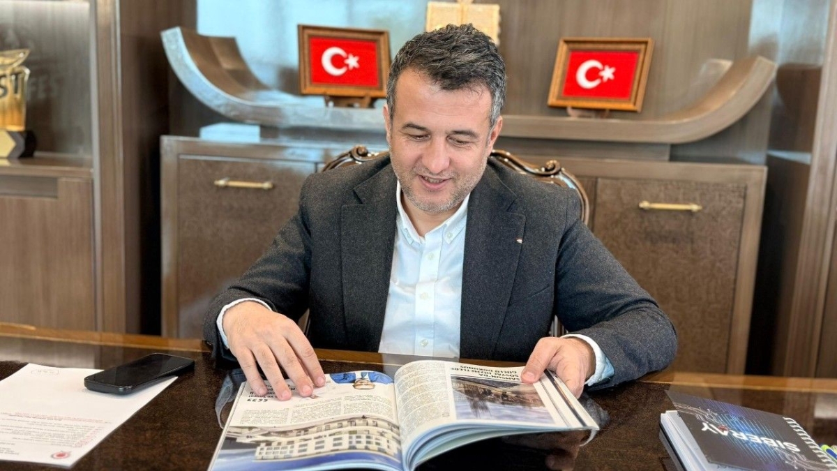 Başkan Halit Doğan'dan Sürmanşet Haber Dergisi'ne yakın ilgi