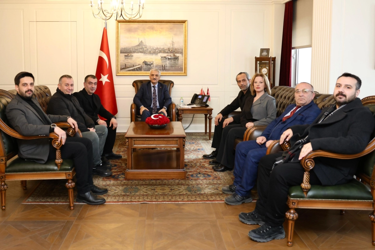 Düzce Gazeteciler Cemiyeti'nden Vali Makas’a ziyaret