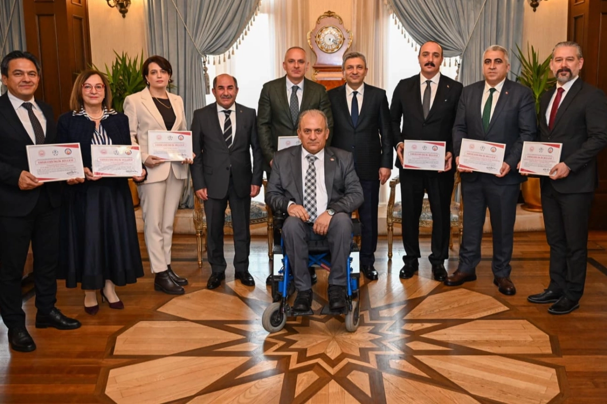 Antalya Büyükşehir’e uluslararası erişilebilirlik belgesi