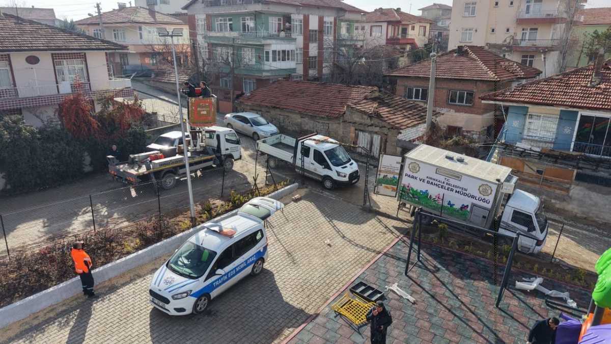 Kırıkkale’de parklar daha güvenli olacak