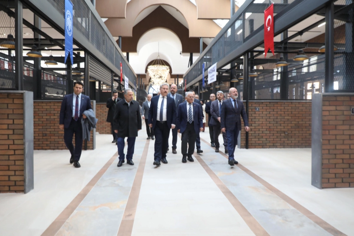 Çarşı Melikgazi'ye başkanlardan ziyaret