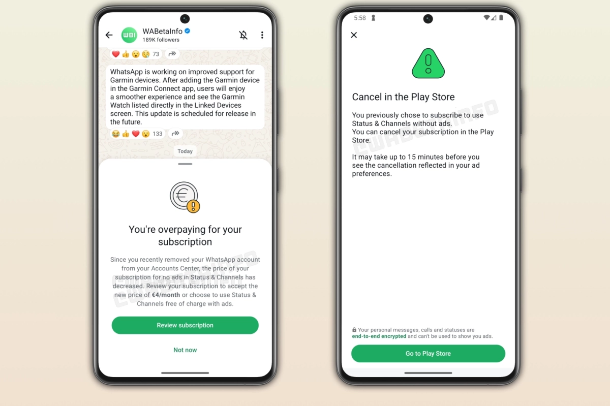 WhatsApp reklamsız aboneliğe hazırlanıyor!