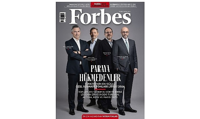 Türkiye’nin en güçlü özel sermaye fonları listesi Forbes kapağında! 