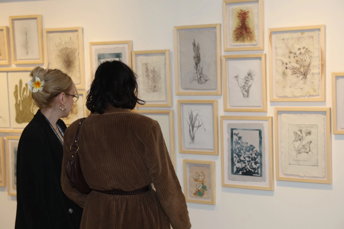 Bursa Nilüfer'de 'Karşılaşmalar, Devinimler, İzler' sergisi açıldı