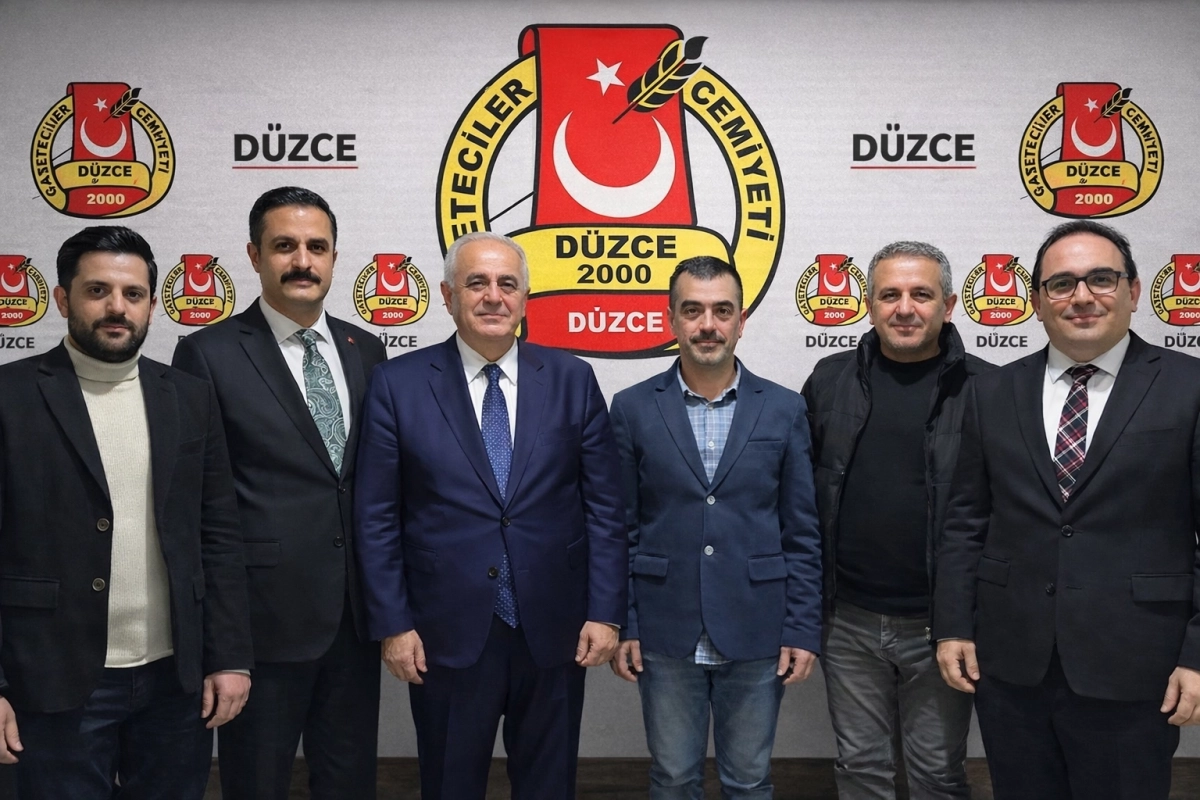 Kamu Başdenetçisi Akarca, Düzce Gazeteciler Cemiyeti’ni ziyaret etti