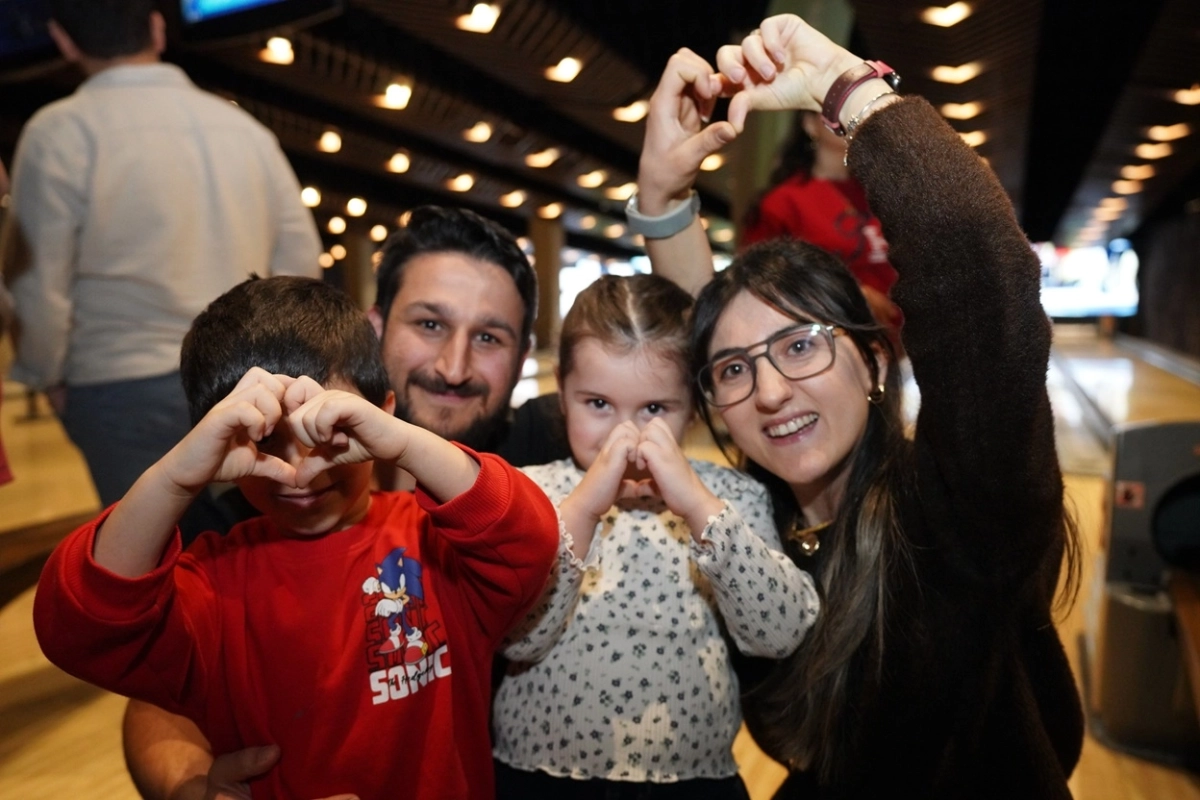 İstanbul Beylikdüzü'nde 'sevgi' hakimdi